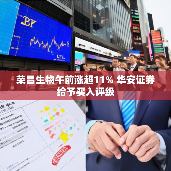 荣昌生物午前涨超11% 华安证券给予买入评级
