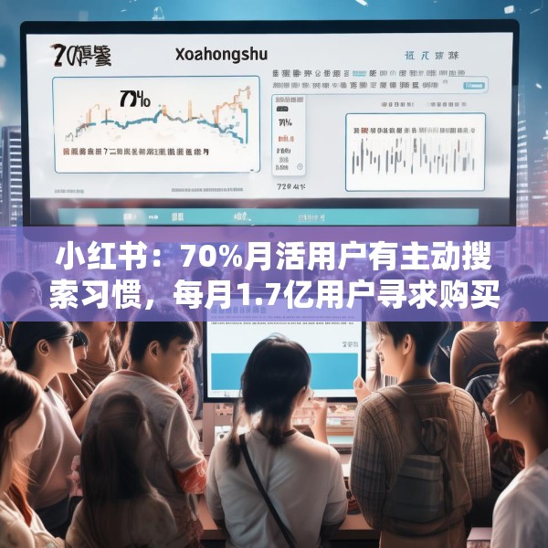 小红书：70%月活用户有主动搜索习惯，每月1.7亿用户寻求购买建议