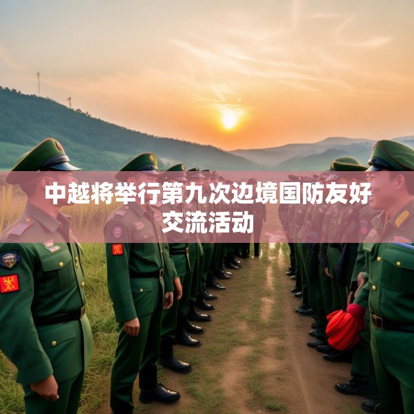 中越将举行第九次边境国防友好交流活动