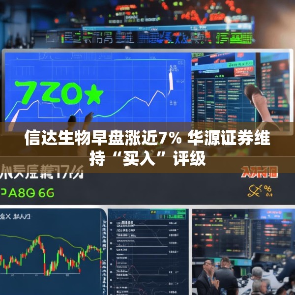 信达生物早盘涨近7% 华源证券维持“买入”评级