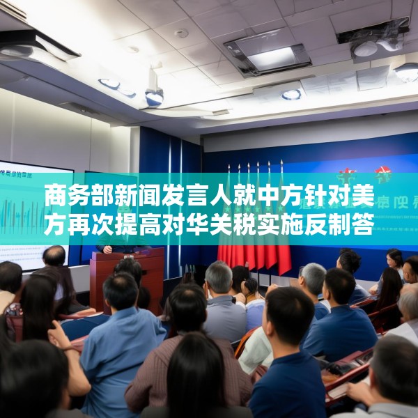 商务部新闻发言人就中方针对美方再次提高对华关税实施反制答问
