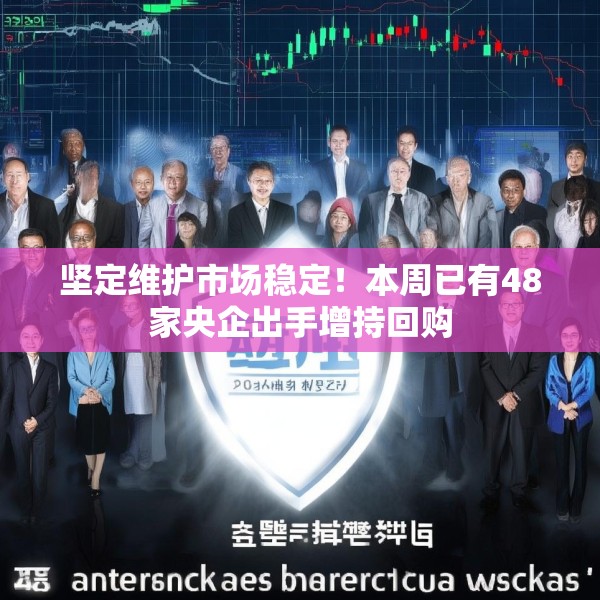 坚定维护市场稳定！本周已有48家央企出手增持回购