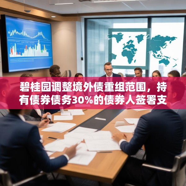 碧桂园调整境外债重组范围，持有债券债务30%的债券人签署支持协议