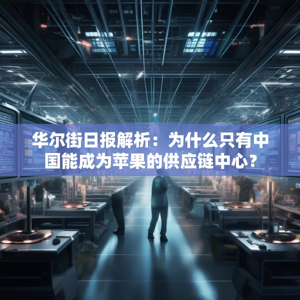 华尔街日报解析：为什么只有中国能成为苹果的供应链中心？
