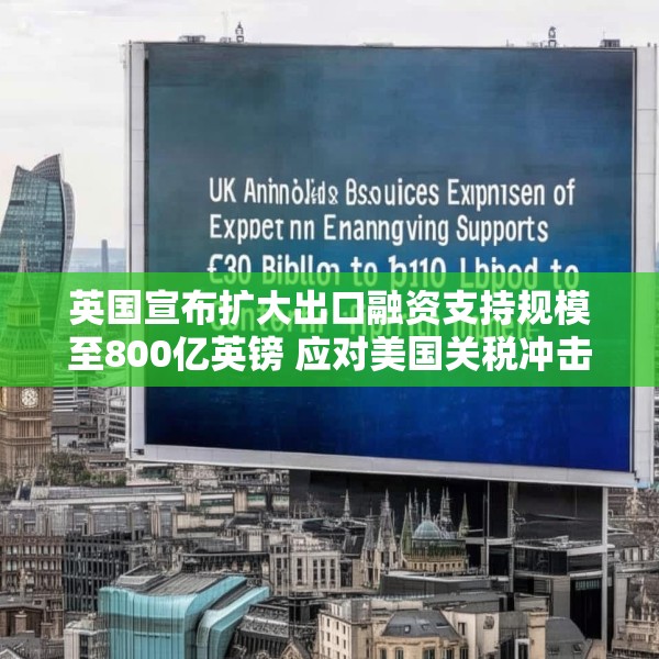 英国宣布扩大出口融资支持规模至800亿英镑 应对美国关税冲击