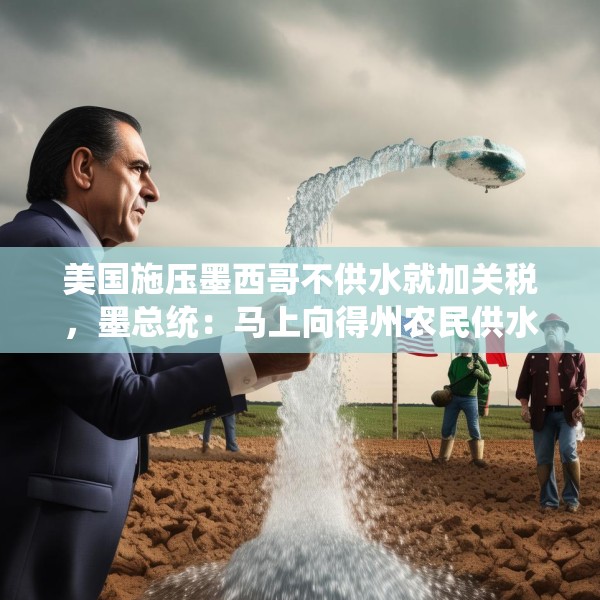 美国施压墨西哥不供水就加关税，墨总统：马上向得州农民供水