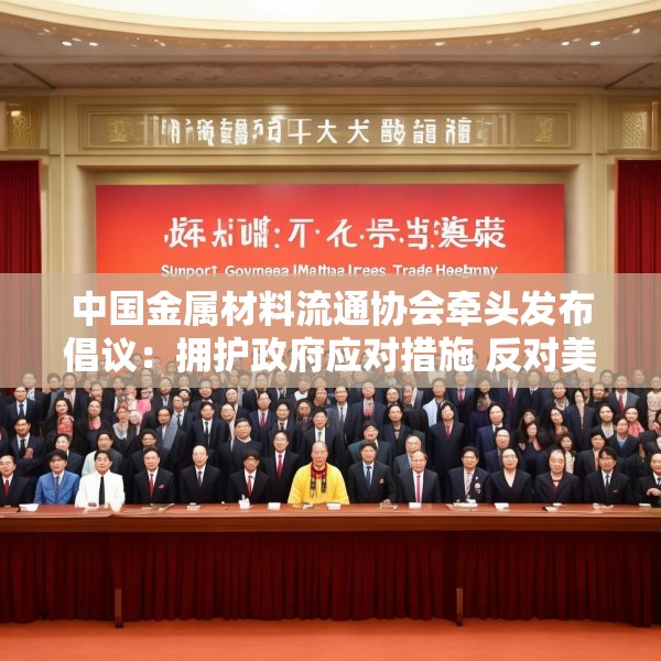 中国金属材料流通协会牵头发布倡议：拥护政府应对措施 反对美国贸易霸权