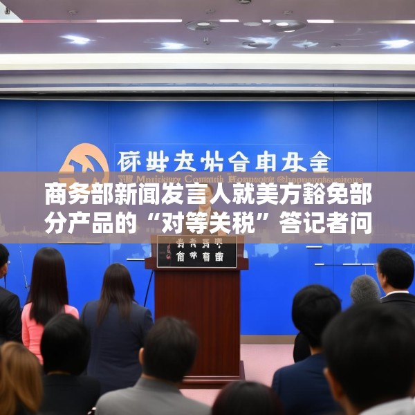 商务部新闻发言人就美方豁免部分产品的“对等关税”答记者问
