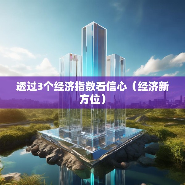 透过3个经济指数看信心（经济新方位）