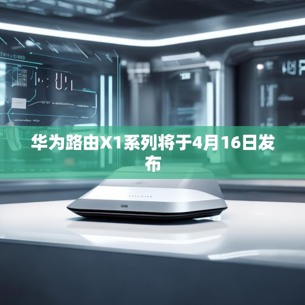 华为路由X1系列将于4月16日发布