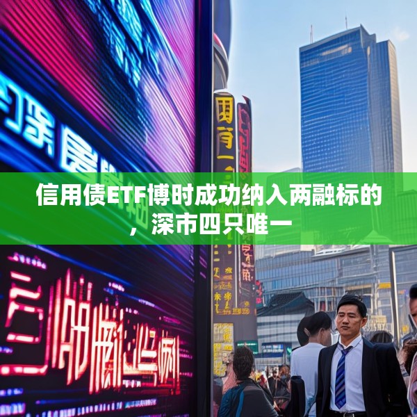 信用债ETF博时成功纳入两融标的，深市四只唯一