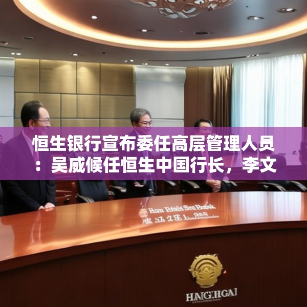 恒生银行宣布委任高层管理人员：吴威候任恒生中国行长，李文龙候任恒生中国副董事长