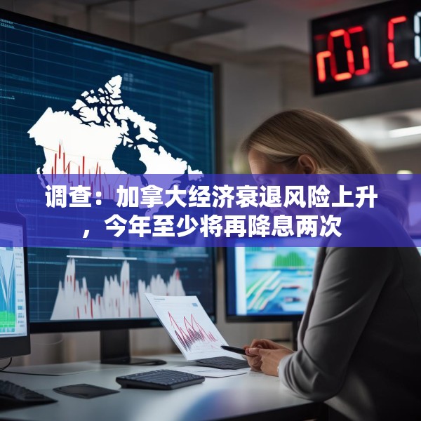 调查：加拿大经济衰退风险上升，今年至少将再降息两次