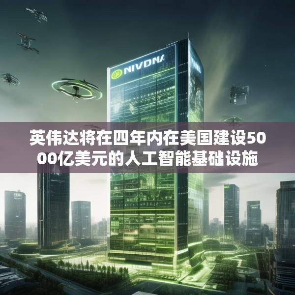 英伟达将在四年内在美国建设5000亿美元的人工智能基础设施