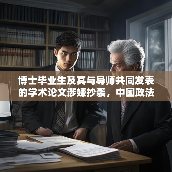 博士毕业生及其与导师共同发表的学术论文涉嫌抄袭，中国政法大学：启动调查