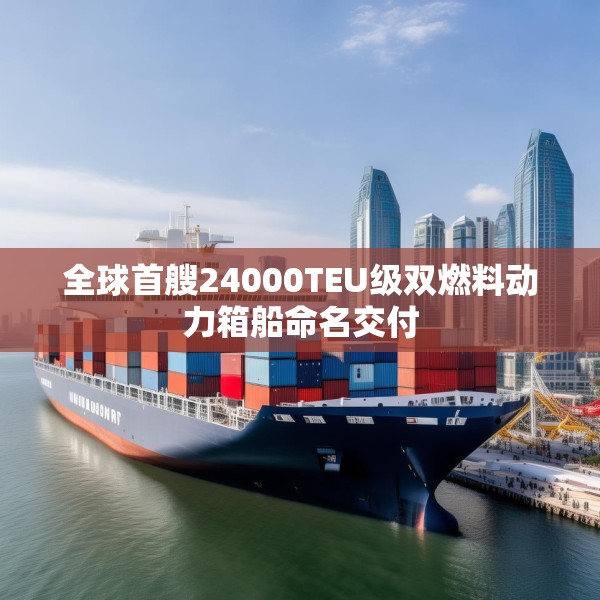 全球首艘24000TEU级双燃料动力箱船命名交付