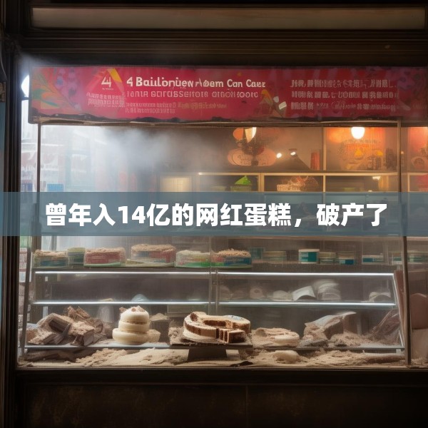 曾年入14亿的网红蛋糕，破产了