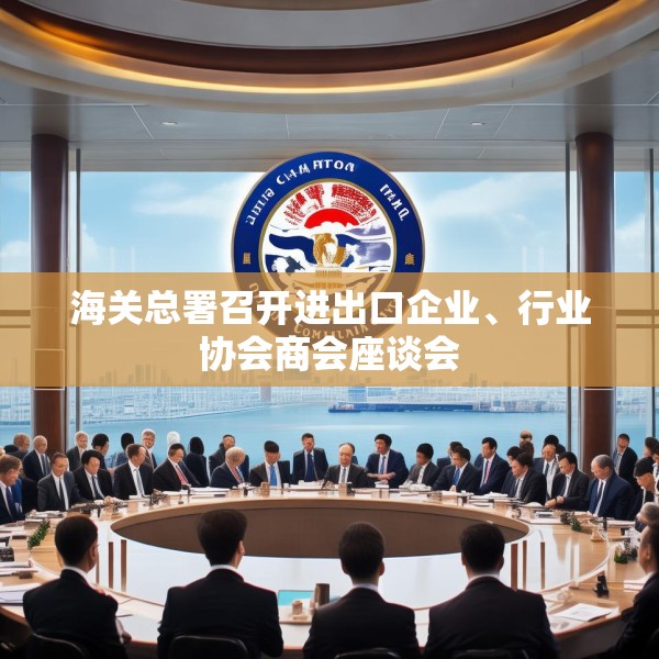 海关总署召开进出口企业、行业协会商会座谈会