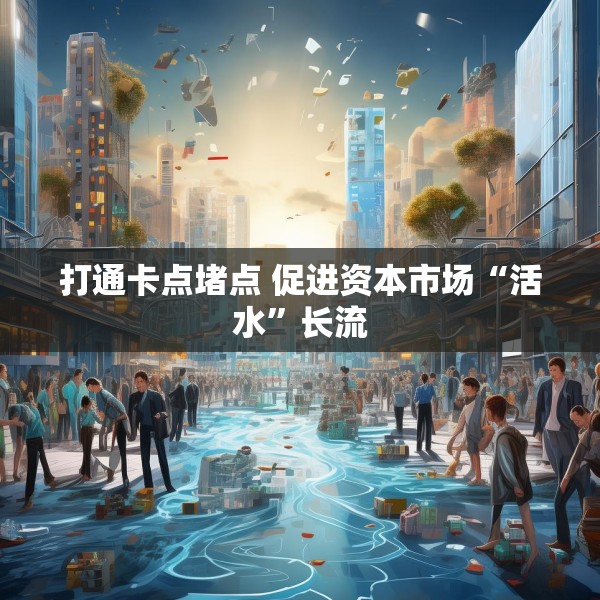 打通卡点堵点 促进资本市场“活水”长流