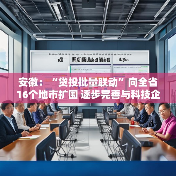 安徽：“贷投批量联动”向全省16个地市扩围 逐步完善与科技企业全生命周期相适应的科技金融服务体系