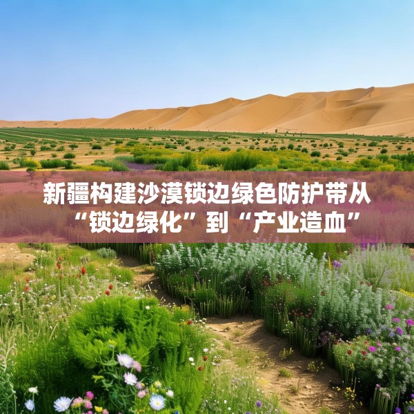 新疆构建沙漠锁边绿色防护带从“锁边绿化”到“产业造血”