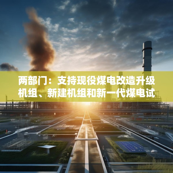 两部门：支持现役煤电改造升级机组、新建机组和新一代煤电试点示范机组与新能源实施联营