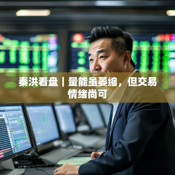 秦洪看盘｜量能虽萎缩，但交易情绪尚可