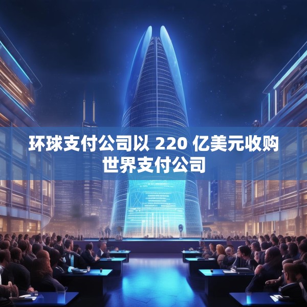 环球支付公司以 220 亿美元收购世界支付公司