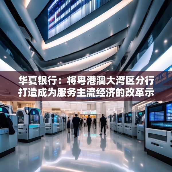 华夏银行：将粤港澳大湾区分行打造成为服务主流经济的改革示范区和先行引领区