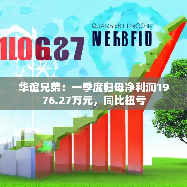 华谊兄弟：一季度归母净利润1976.27万元，同比扭亏