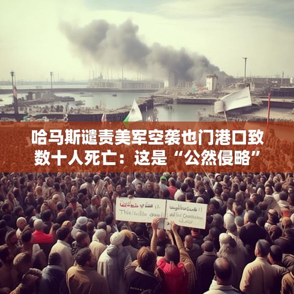 哈马斯谴责美军空袭也门港口致数十人死亡：这是“公然侵略”