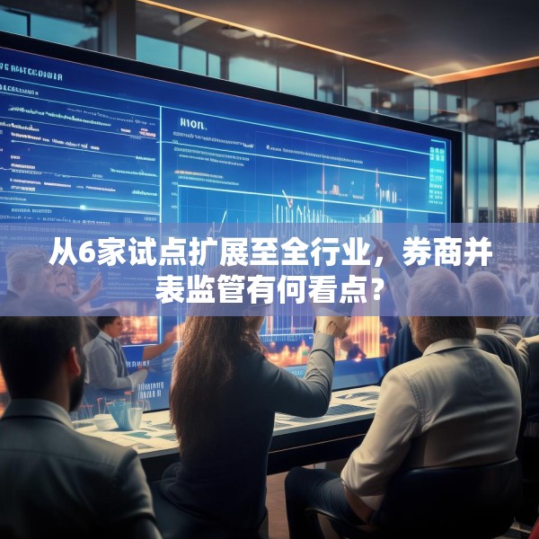 从6家试点扩展至全行业，券商并表监管有何看点？