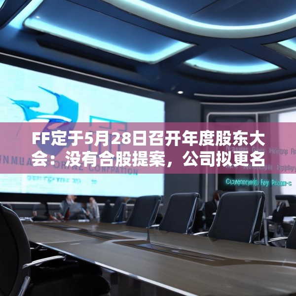 FF定于5月28日召开年度股东大会：没有合股提案，公司拟更名