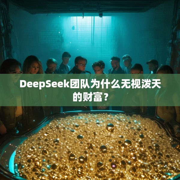 DeepSeek团队为什么无视泼天的财富？