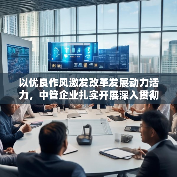 以优良作风激发改革发展动力活力，中管企业扎实开展深入贯彻中央八项规定精神学习教育