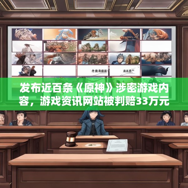 发布近百条《原神》涉密游戏内容，游戏资讯网站被判赔33万元