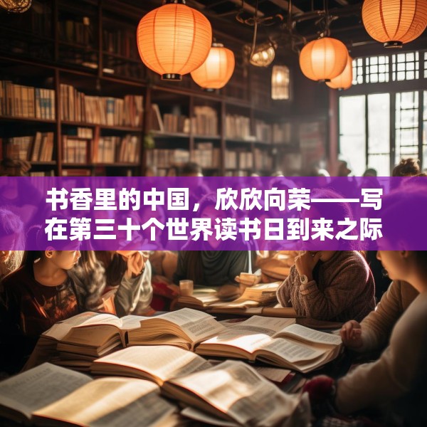 书香里的中国，欣欣向荣——写在第三十个世界读书日到来之际