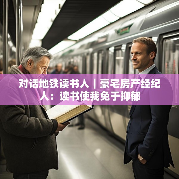 对话地铁读书人｜豪宅房产经纪人：读书使我免于抑郁