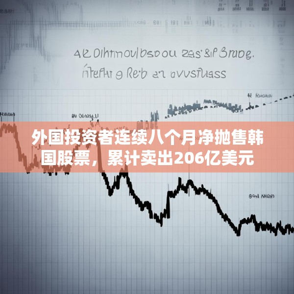 外国投资者连续八个月净抛售韩国股票，累计卖出206亿美元