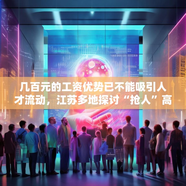 几百元的工资优势已不能吸引人才流动，江苏多地探讨“抢人”高招