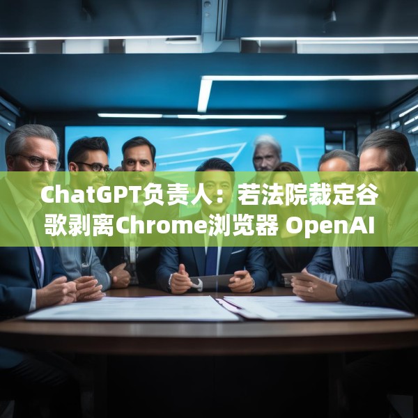 ChatGPT负责人：若法院裁定谷歌剥离Chrome浏览器 OpenAI会有意购买