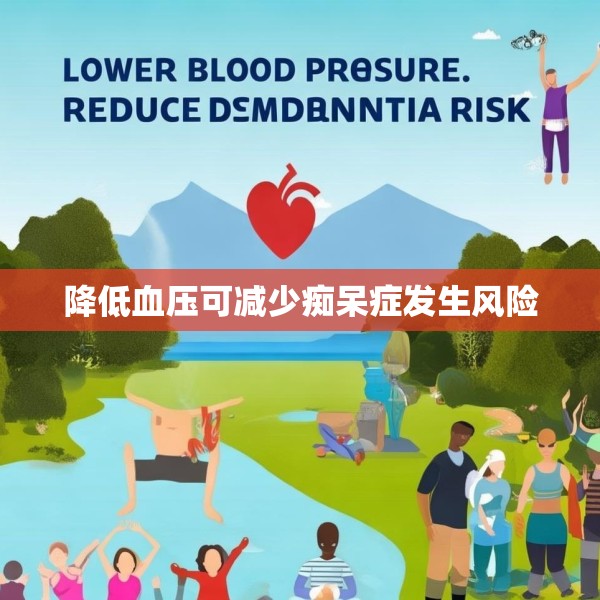 降低血压可减少痴呆症发生风险