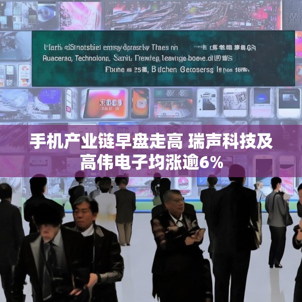 手机产业链早盘走高 瑞声科技及高伟电子均涨逾6%
