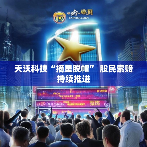 天沃科技“摘星脱帽” 股民索赔持续推进