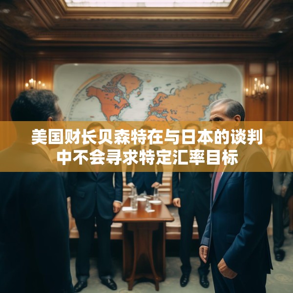 美国财长贝森特在与日本的谈判中不会寻求特定汇率目标