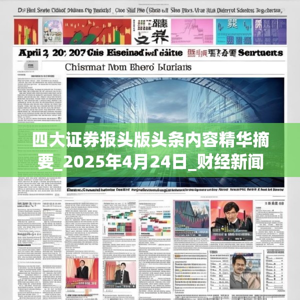 四大证券报头版头条内容精华摘要_2025年4月24日_财经新闻