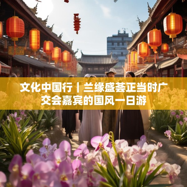 文化中国行｜兰缘盛荟正当时广交会嘉宾的国风一日游