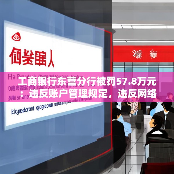 工商银行东营分行被罚57.8万元：违反账户管理规定，违反网络安全管理规定等