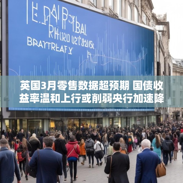 英国3月零售数据超预期 国债收益率温和上行或削弱央行加速降息预期