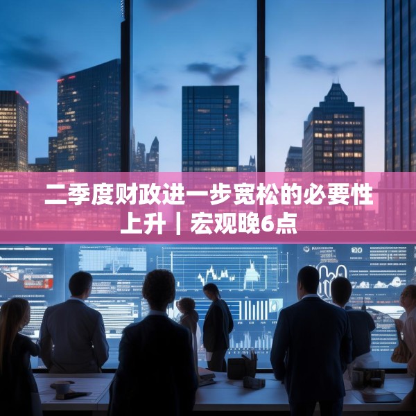 二季度财政进一步宽松的必要性上升｜宏观晚6点